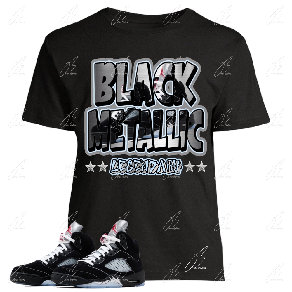 Shirt To Match Jordan 5 Metallic Reimagined, Unisex Graphic Tee, Best Gift